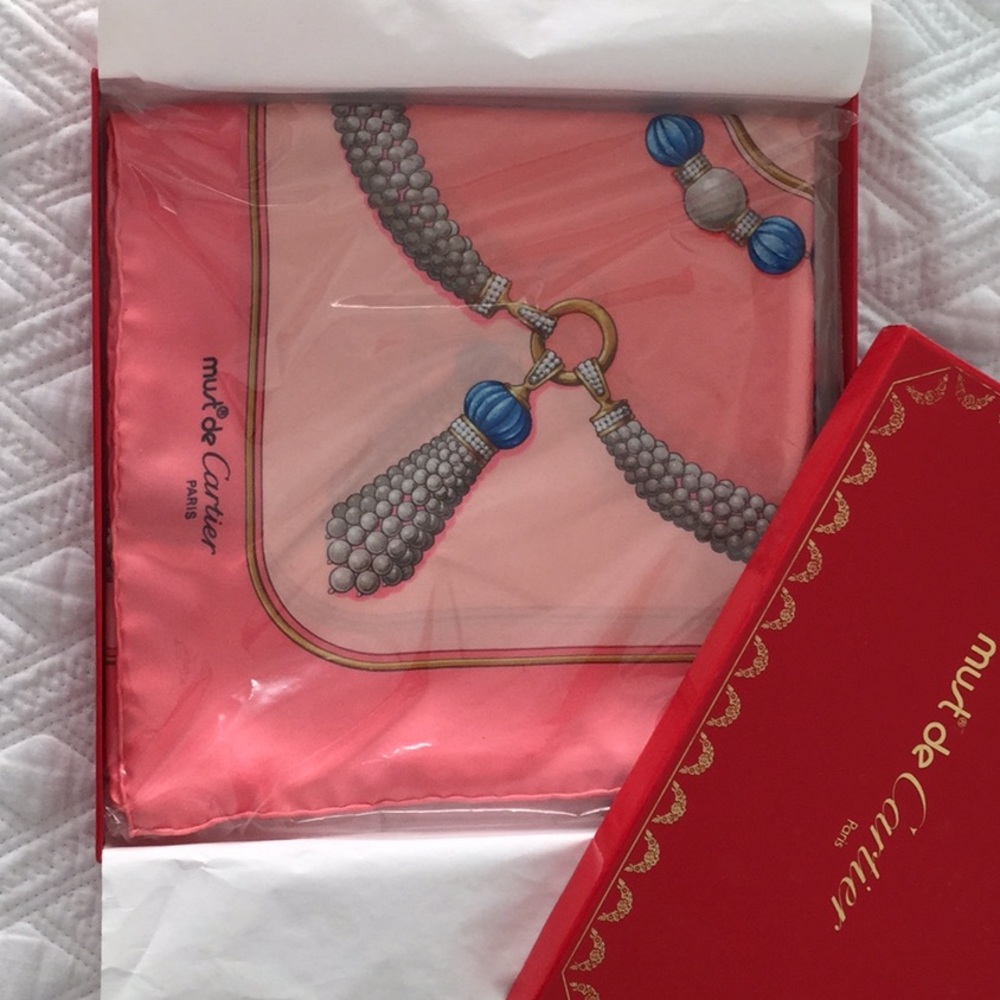 Cartier silk scarf